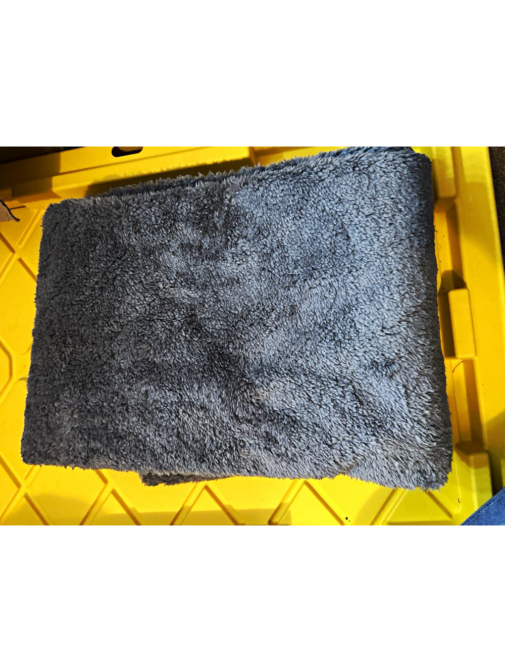 Grey soft throw blanket